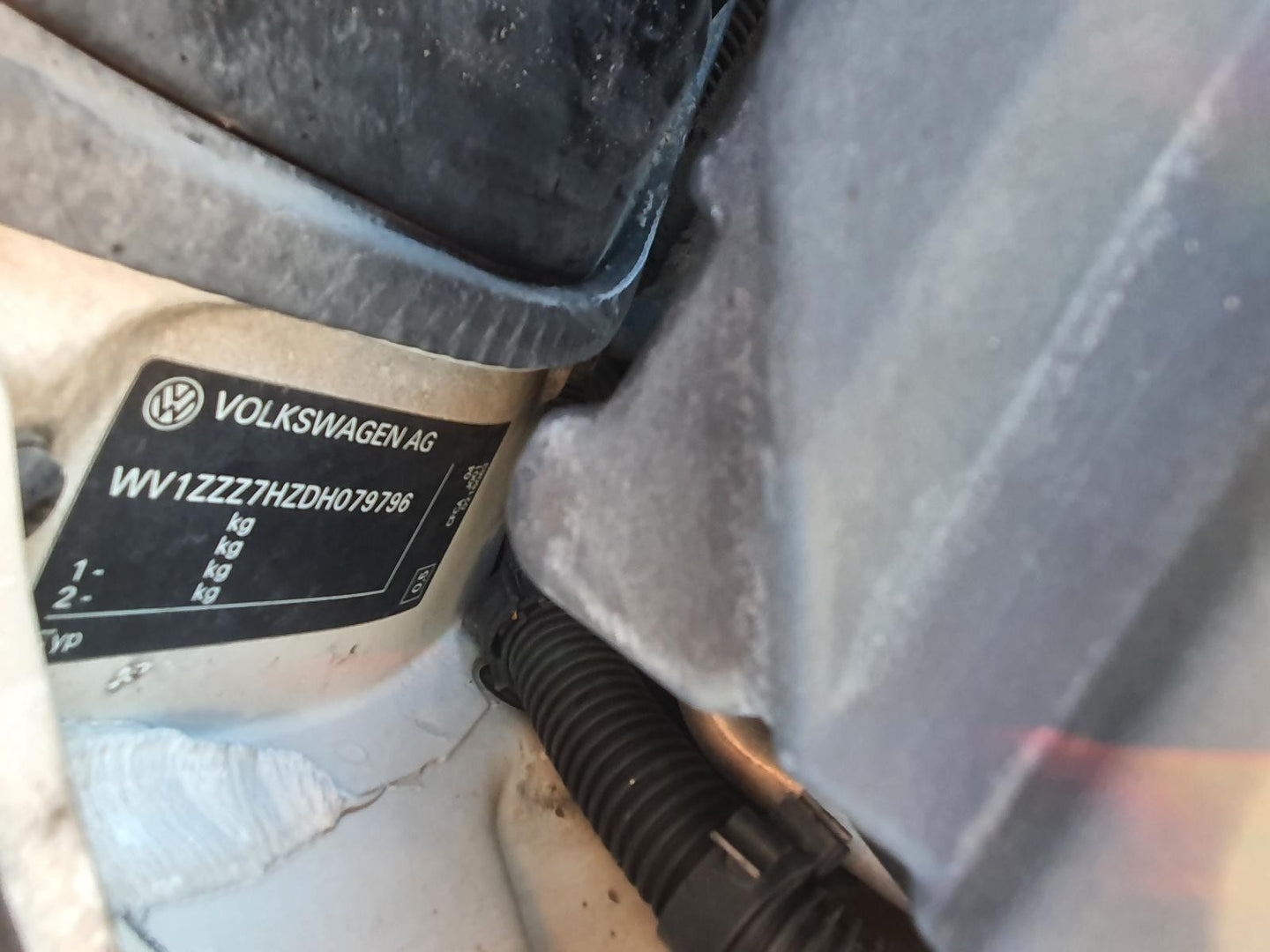 VOLKSWAGEN TRANSPORTER ECU ENGINE ECU, 2.0, DIESEL, MANUAL T/M, P/N 03L907309M, 