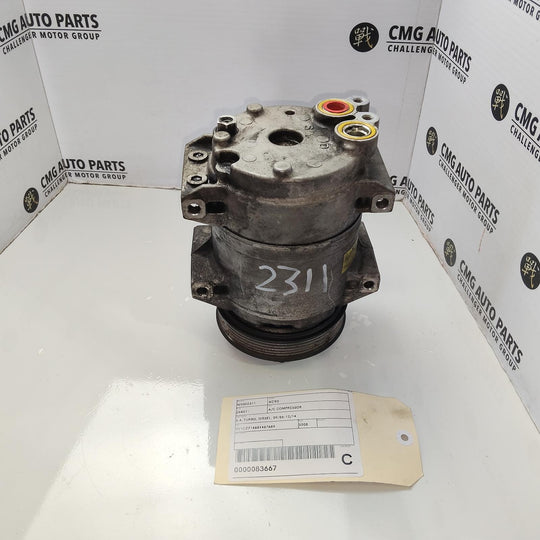 VOLVO XC90 A/C COMPRESSOR 2.4, TURBO, DIESEL,8708581,  09/06-12/14