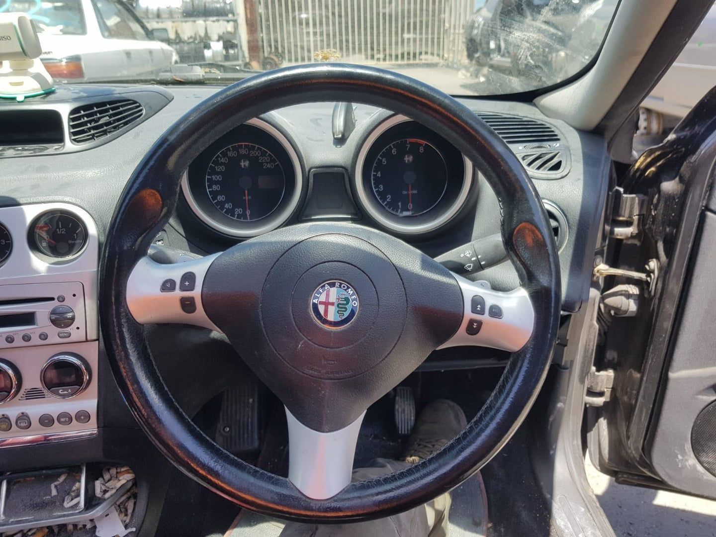 ALFA ROMEO 156 INSTRUMENT CLUSTER 4CYL, AUTO T/M TYPE, TACHO/SPEEDO, 02/99-05/06