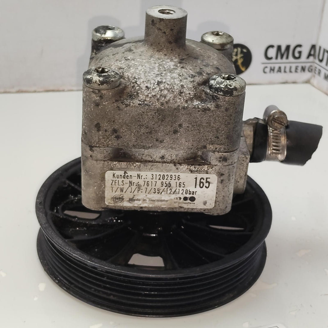 VOLVO XC90 STEERING PUMP DIESEL, 2.4, D5244T, TURBO,31202936, 09/06-12/14 