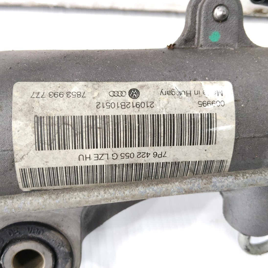 VOLKSWAGEN TOUAREG STEERING BOX/RACK 7P, DIESEL, 7P6422055G 12/10-04/18 