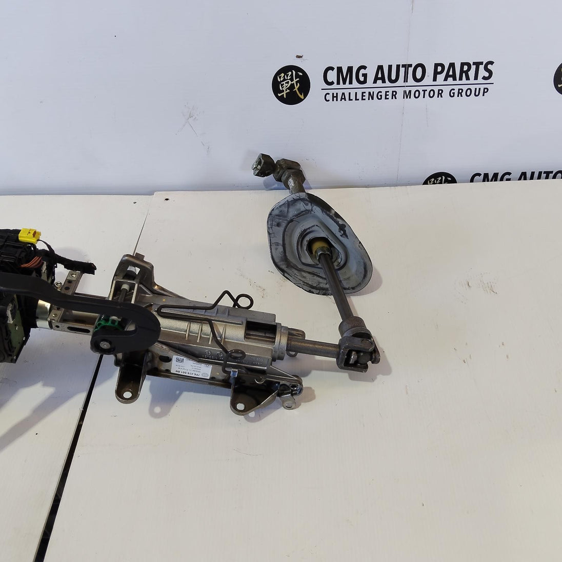 VOLKSWAGEN TOUAREG STEERING COLUMN 7P,7P6416501BN, 12/10-04/18