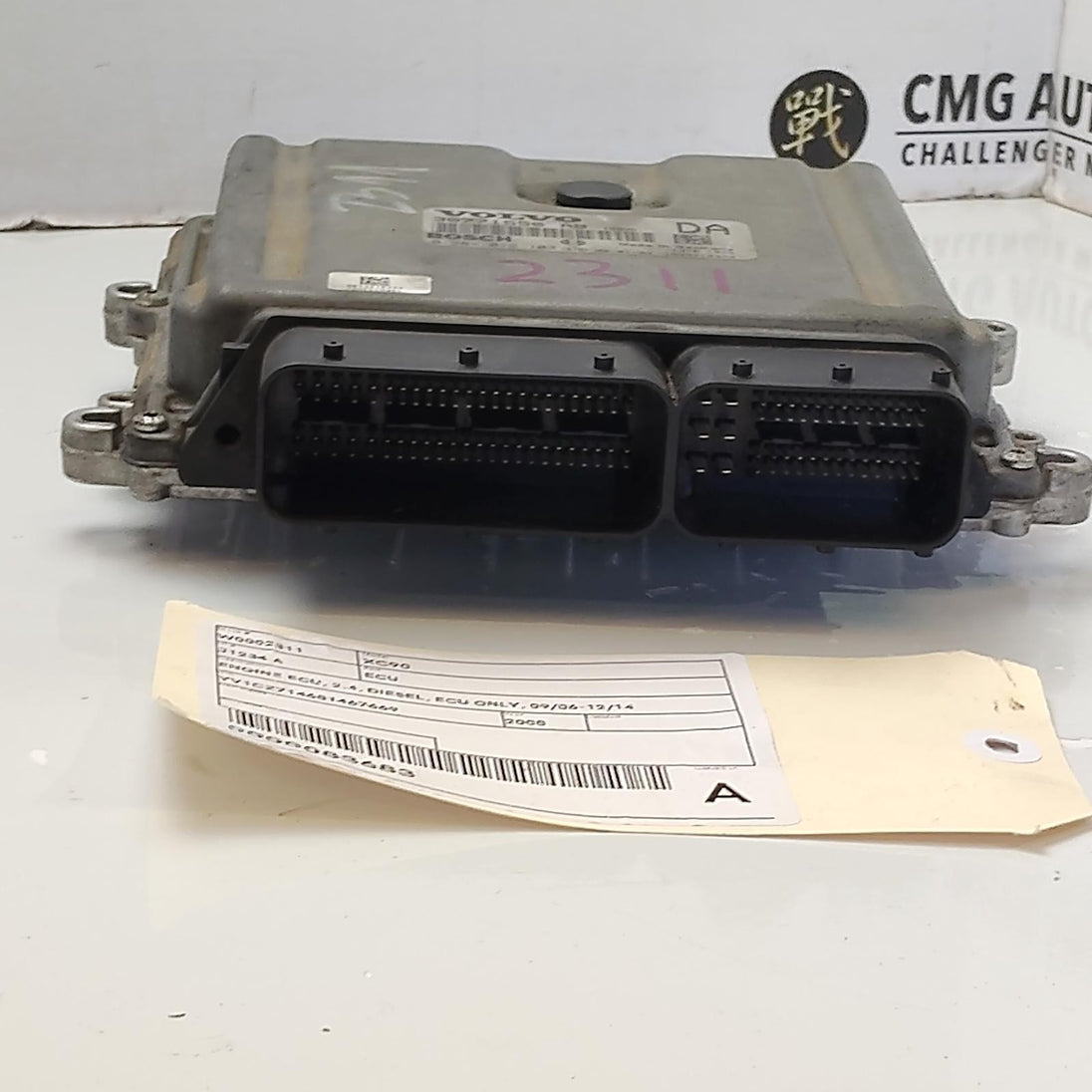 VOLVO XC90 ECU ENGINE ECU, 2.4, DIESEL, ECU ONLY,30771550AB, 09/06-12/14 