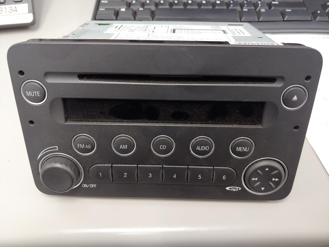 ALFA ROMEO 159 STEREO/HEAD UNIT RADIO/CD/MP3 PLAYER, W/ MP3 LOGO TYPE, 06/06-12/