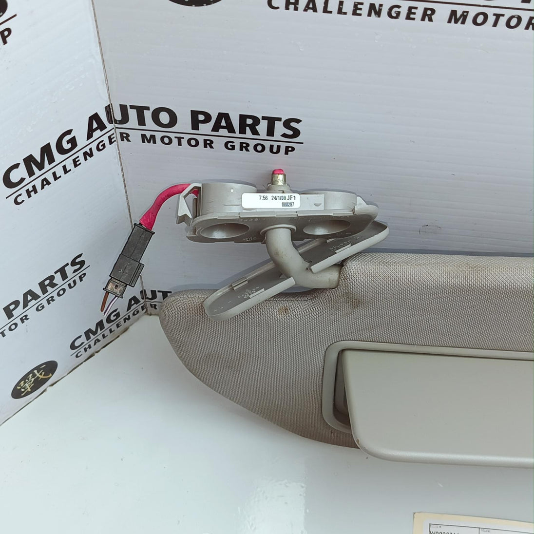 VOLVO XC90 SUN VISOR LH SIDE, 07/03-12/14 03 04 05 06 07 08 09 10 11 12 13 14