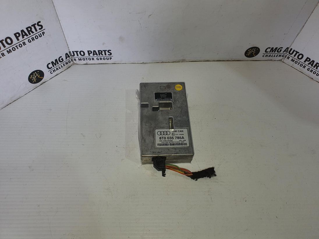 AUDI A4 8T0035785A, MULTIMEDIA INTERFACE 8K, 02/08-01/16 08 09 10 12 13 14 15 16