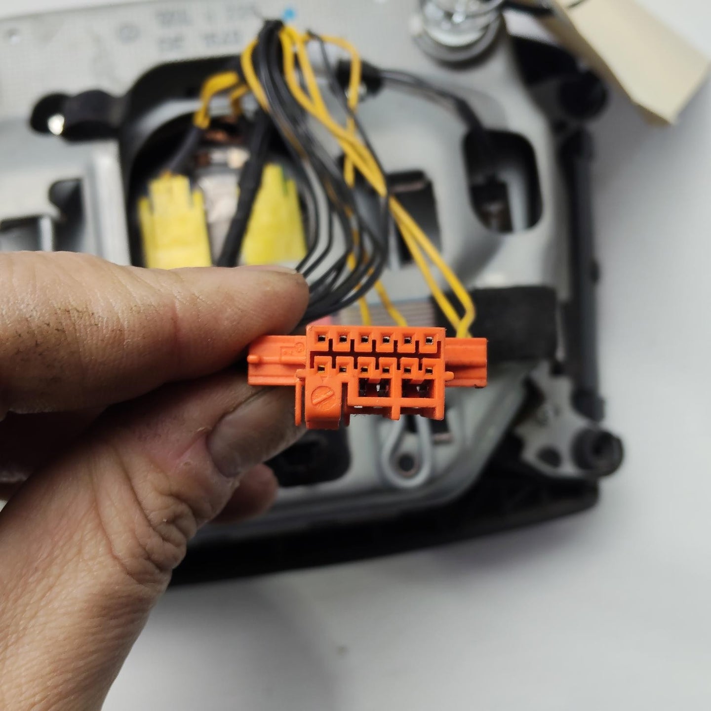 VOLKSWAGEN TOUAREG RIGHT AIRBAG STEERING WHEEL, PN 7L6880201EG, 09/03-12/10