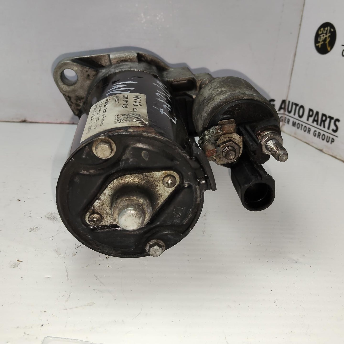 VOLKSWAGEN TRANSPORTER STARTER MOTOR DIESEL, 2.0, TURBO,02M911024 , T5, 12