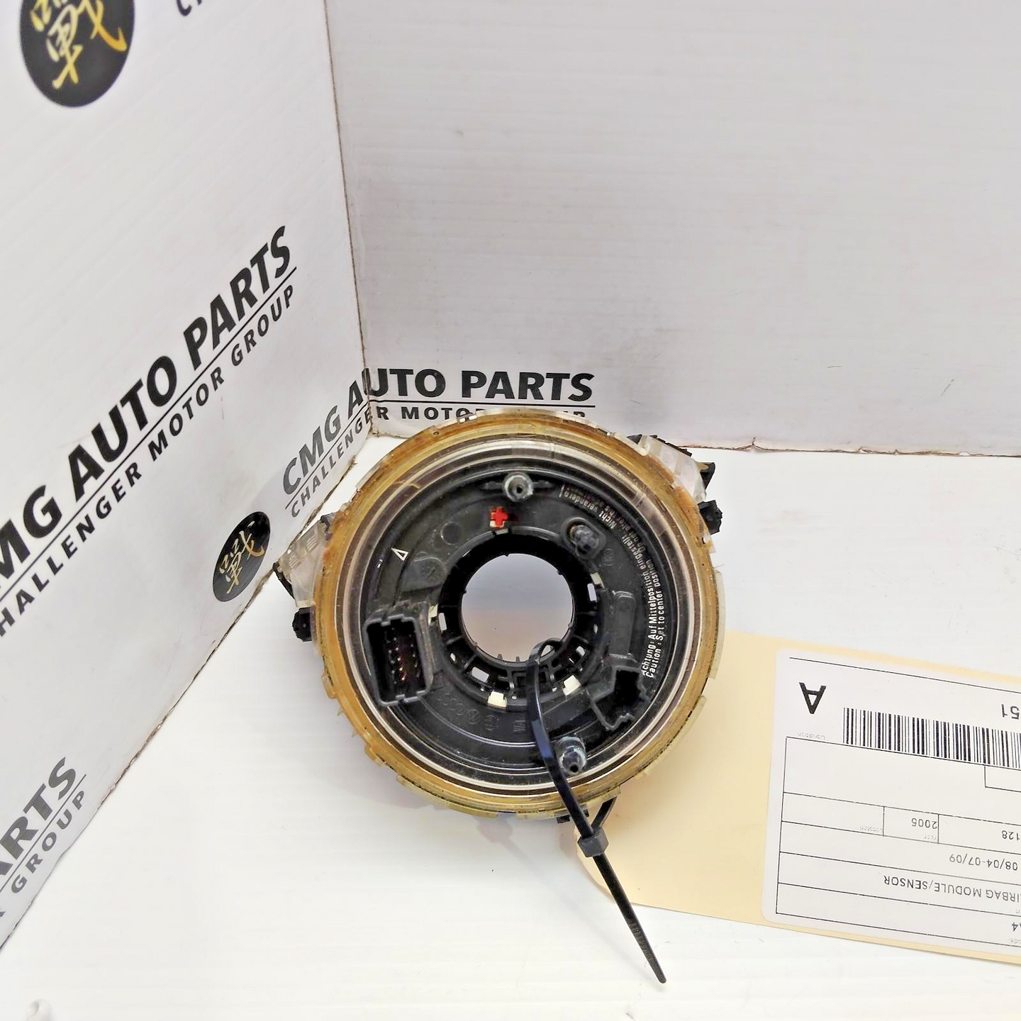 AUDI A4 A/ BAG MODULE/SENSOR CLOCKSPRING, B7, 4E0953541A 08/04-07/09 