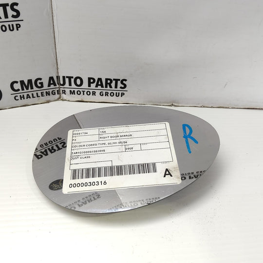 ALFA ROMEO 156 RIGHT DOOR MIRROR COLOUR CODED TYPE, 02/99-05/06 99 00 01 02 03 0