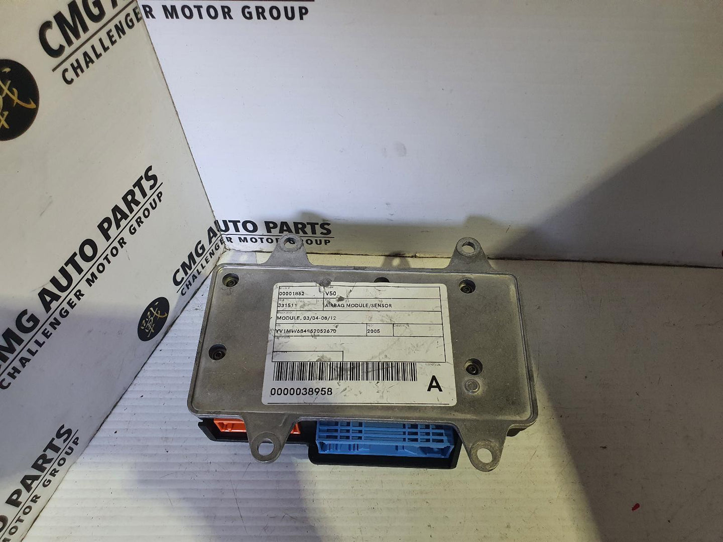 VOLVO V50 A/BAG MODULE P/N 8697679, 03/04-08/12