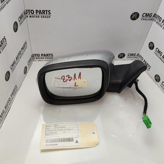 VOLVO XC90 LEFT DOOR MIRROR W/ INDICATOR, NON LANE ASSIST TYPE, 09/06-12/14 06 0