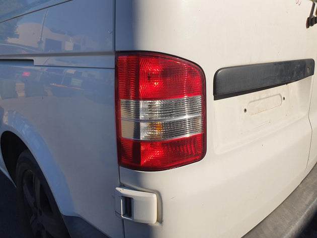 VOLKSWAGEN TRANSPORTER LEFT TAILLIGHT T5, TRANSPORTER, VAN, BARN DOOR, 09/09-06/