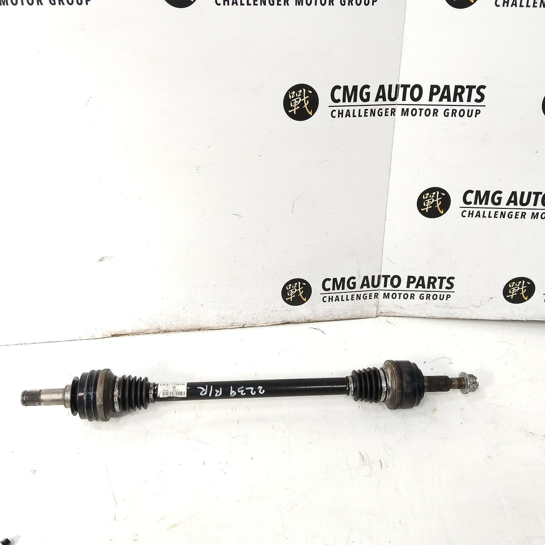 VOLKSWAGEN TOUAREG RIGHT DRIVESHAFT REAR, 7P, 12/10-04/18 10 11 12 13 14 15 16 1