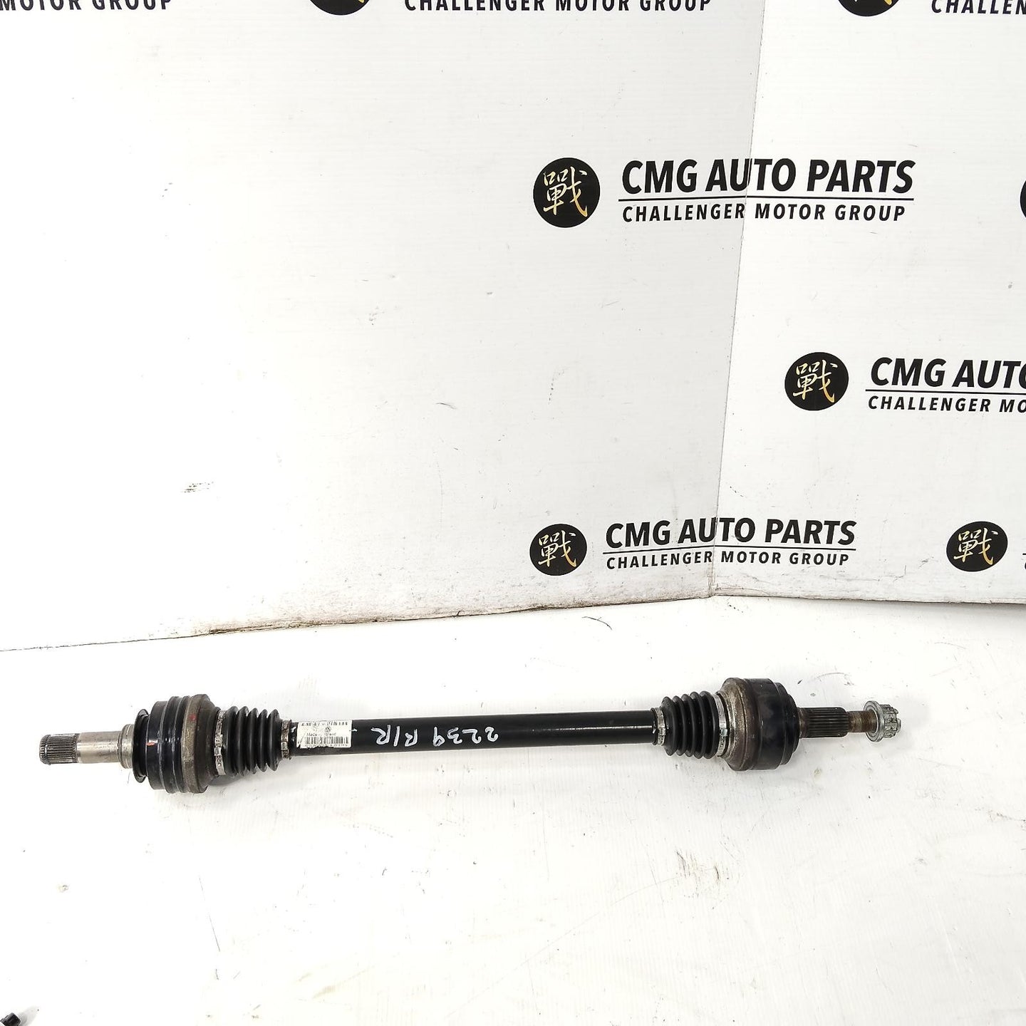 VOLKSWAGEN TOUAREG RIGHT DRIVESHAFT REAR, 7P, 12/10-04/18 10 11 12 13 14 15 16 1