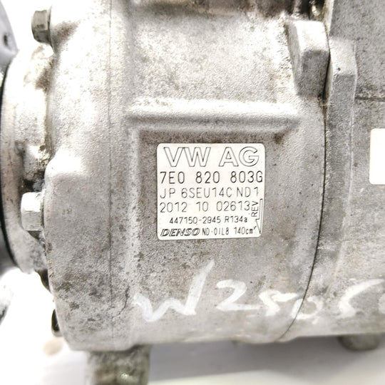 VOLKSWAGEN TRANSPORTER A/C COMPRESSOR T5, 2.0, DIESEL, P/N 7E0820803G, 08/04-06/