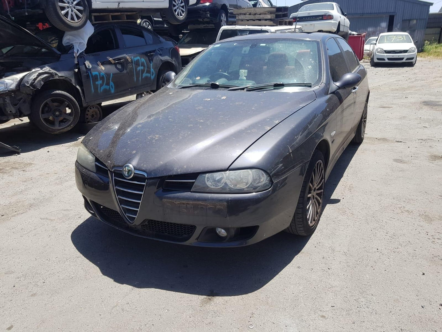 ALFA ROMEO 156 DOOR HANDLE SEDAN 02/99-12/06 99 00 01 02 03 04 05 06