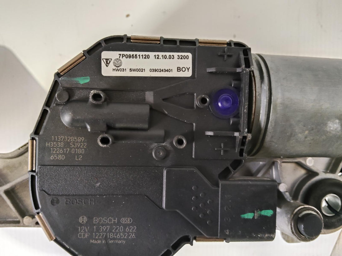 VOLKSWAGEN TOUAREG WIPER LINKAGE 7P, 12/10-04/18 10 11 12 13 14 15 16 17 18