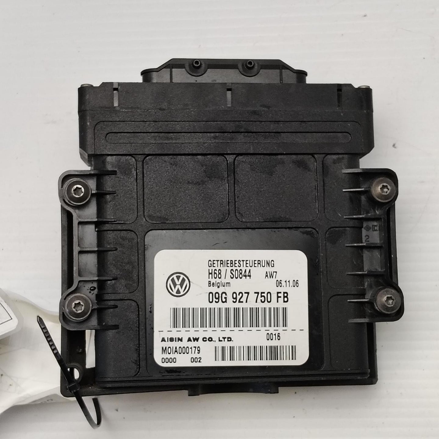 AUDI A3 ECU TRANSMISSION ECU, AUTO T/M, HATCH, 8P, 09G927750FB  06/04-04/13 