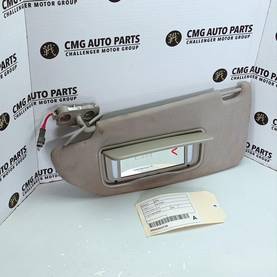 VOLVO XC90 SUN VISOR LH SIDE, 07/03-12/14 03 04 05 06 07 08 09 10 11 12 13 14