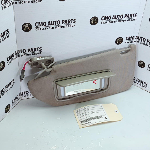 VOLVO XC90 SUN VISOR LH SIDE, 07/03-12/14 03 04 05 06 07 08 09 10 11 12 13 14