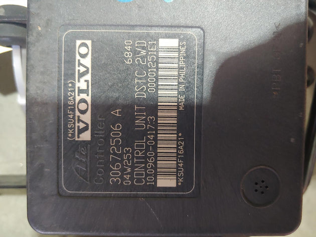 VOLVO V50 ABS PUMP/MODULATOR V50 (VIN YV1MW), DSTC TYPE, 03/04-08/12 04 05 06 07