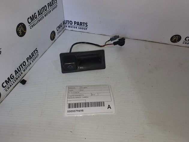 VOLKSWAGEN TOUAREG TAILGATE HANDLE + CAMERA , 12/10-04/18  12 13 14 15 16 17 18