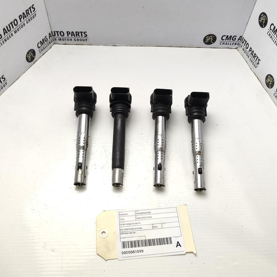 VOLKSWAGEN TRANSPORTER COIL/COIL PACK T5 MY10 P/N 07K905715F X4 03/10-06/15