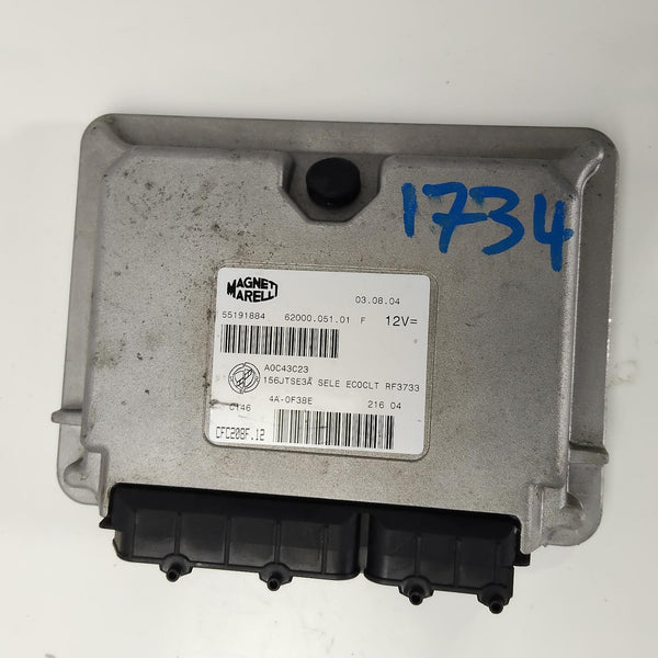 ALFA ROMEO 156 ECU TRANS ECU, AUTO T/M TYPE,55191884, 02/99-05/06 