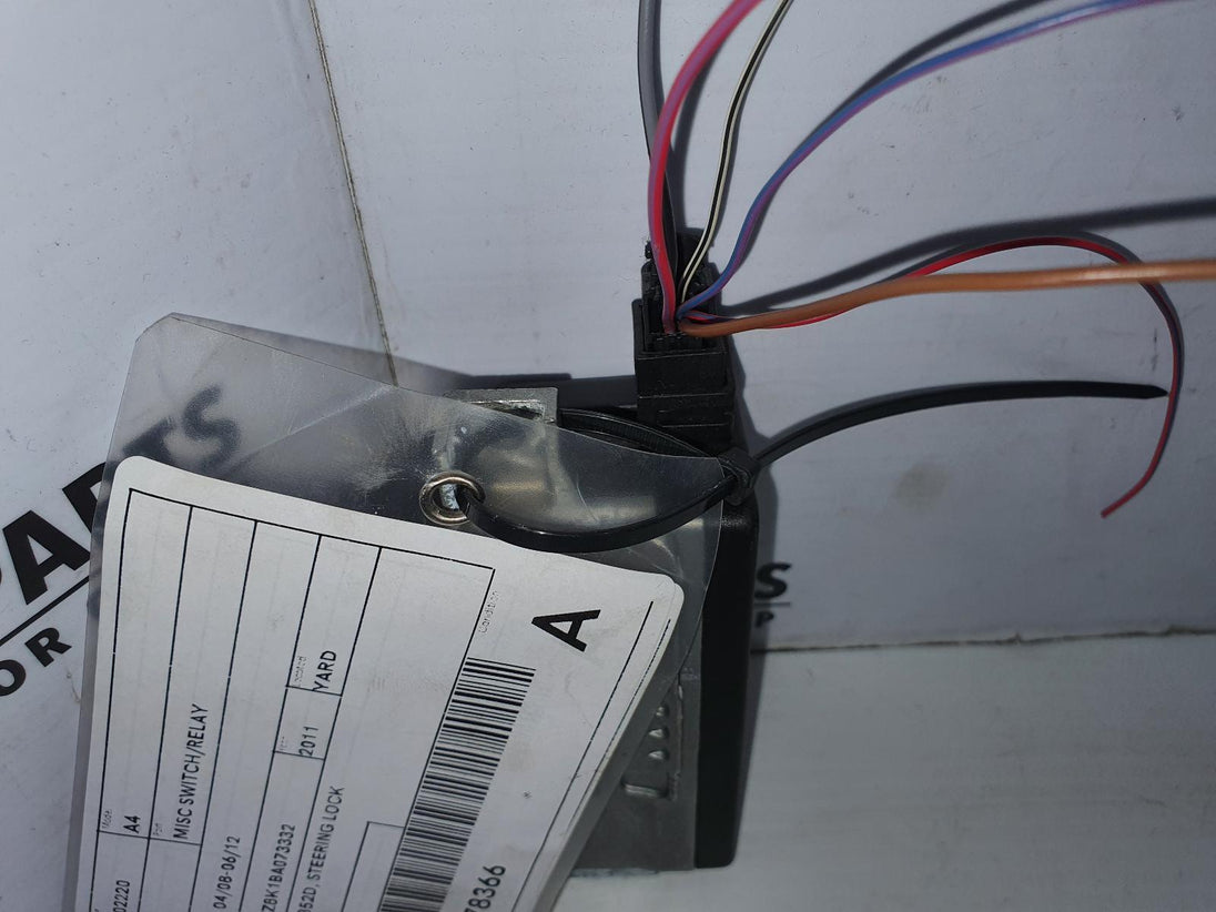 AUDI A4 8K0905852D, STEERING LOCK, 04/08-06/12 08 09 10 11 12