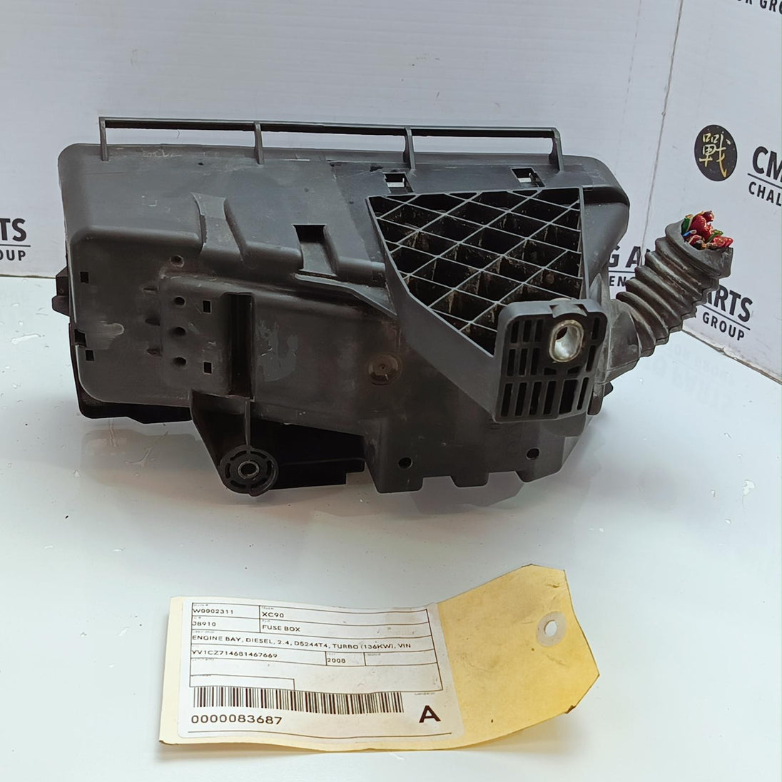 VOLVO XC90 FUSE BOX ENGINE BAY, DIESEL, 2.4, D5244T4,30786646, VIN YV1C*71