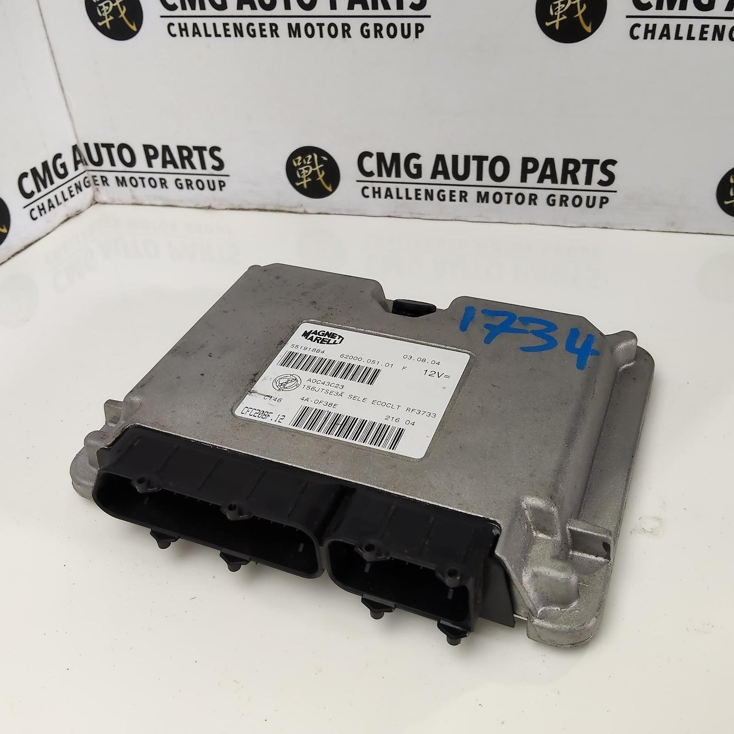 ALFA ROMEO 156 ECU TRANS ECU, AUTO T/M TYPE,55191884, 02/99-05/06 