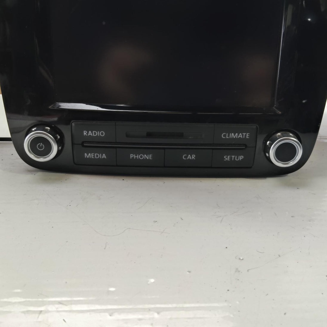 VOLKSWAGEN TOUAREG STEREO/HEAD UNIT, 7P6035190B, 7P, 12/10-04/18 10 11 12 1