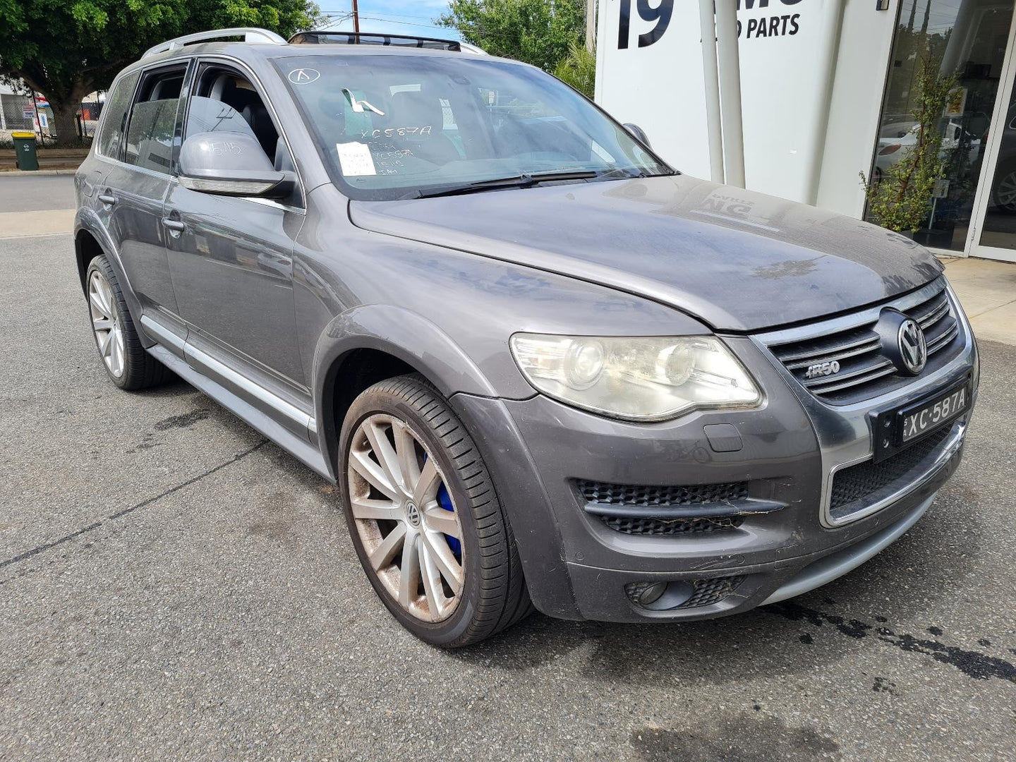 VOLKSWAGEN TOUAREG STEERING WHEEL LEATHER, 7L, 09/03-12/10 03 04 05 06 07 08 09 