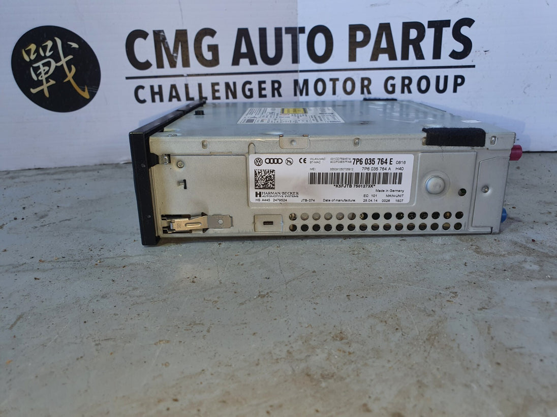 VOLKSWAGEN TOUAREG STEREO/HEAD UNIT HEAD UNIT, MULTIMEDIA  (GLOVE BOX ONE